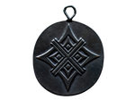 Oxidized  Bronze Artisan Tag