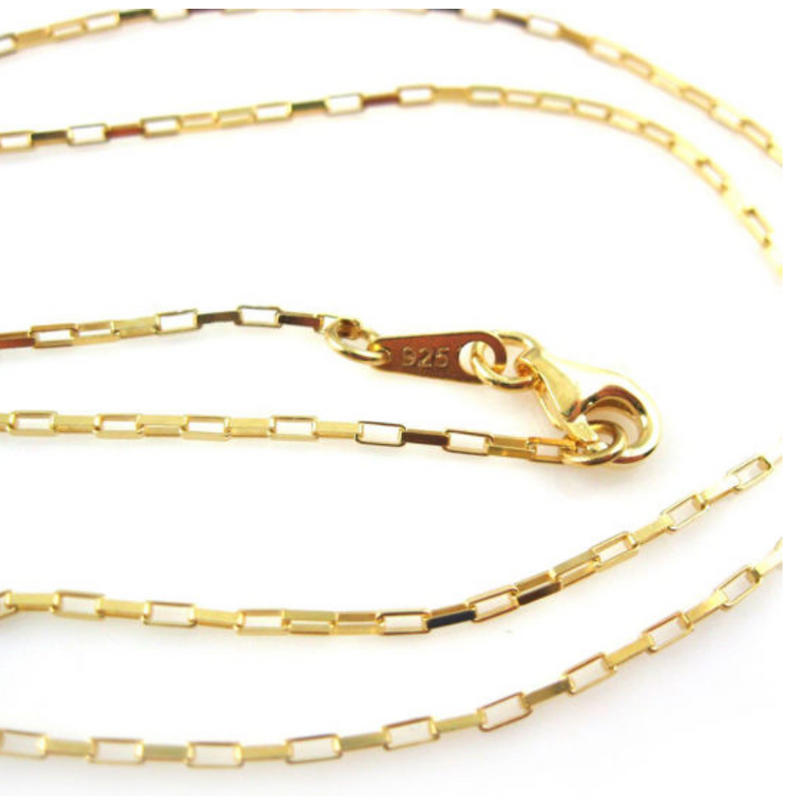 Small Box Link Chains 24"